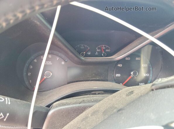 1GCGTCEN4K1351003 2019 CHEVROLET COLORADO Blue Widok zestawu wskaźników
