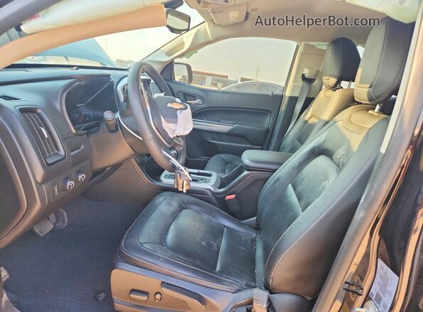1GCGTCEN4M1120525 2021 CHEVROLET COLORADO Черный Вид салона спереди