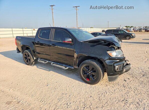 1GCGTCEN4M1120525 2021 CHEVROLET COLORADO Черный Передняя правая четверть