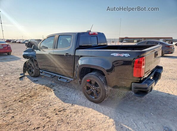 1GCGTCEN4M1120525 2021 CHEVROLET COLORADO Черный Задняя левая четверть