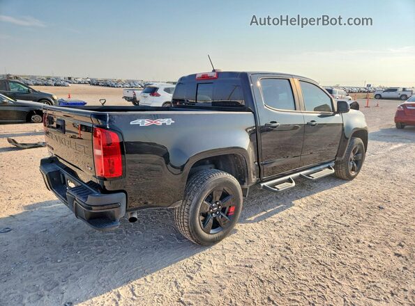 1GCGTCEN4M1120525 2021 CHEVROLET COLORADO Черный Задняя правая четверть