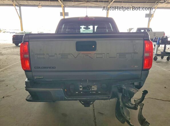 1GCGTCEN4M1161401 2021 CHEVROLET COLORADO Gray Вид ззаду