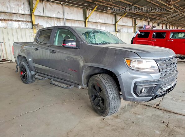 1GCGTCEN4M1161401 2021 CHEVROLET COLORADO Gray Передня права чверть