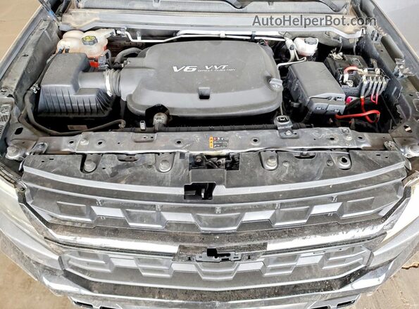 1GCGTCEN4M1161401 2021 CHEVROLET COLORADO Gray Вид задньої частини салону