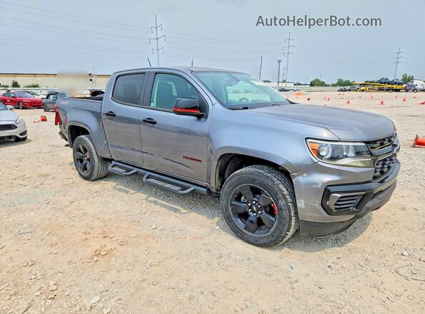 1GCGTCEN5M1119822 2021 CHEVROLET COLORADO Gray Передня права чверть