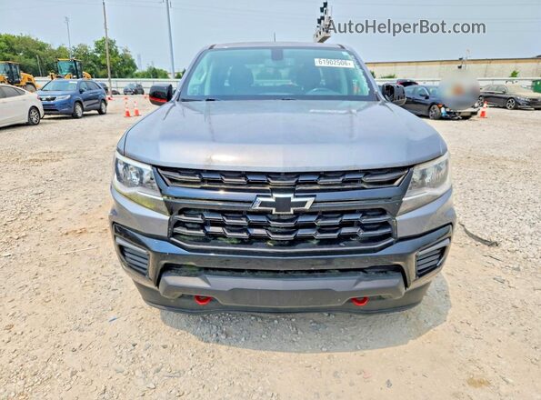 1GCGTCEN5M1119822 2021 CHEVROLET COLORADO Gray Вид спереду