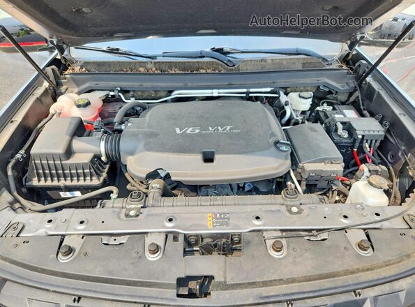 1GCGTCEN5M1119822 2021 CHEVROLET COLORADO Gray Вид задньої частини салону