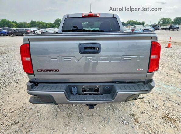 1GCGTCEN5M1119822 2021 CHEVROLET COLORADO Gray Вид ззаду