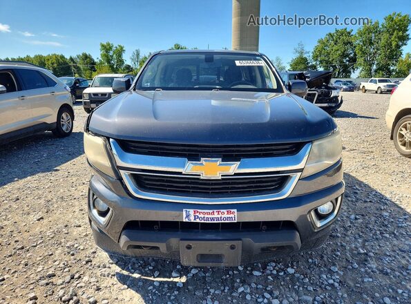 1GCGTCEN6H1159252 2017 CHEVROLET COLORADO Gray Դիմացի տեսք