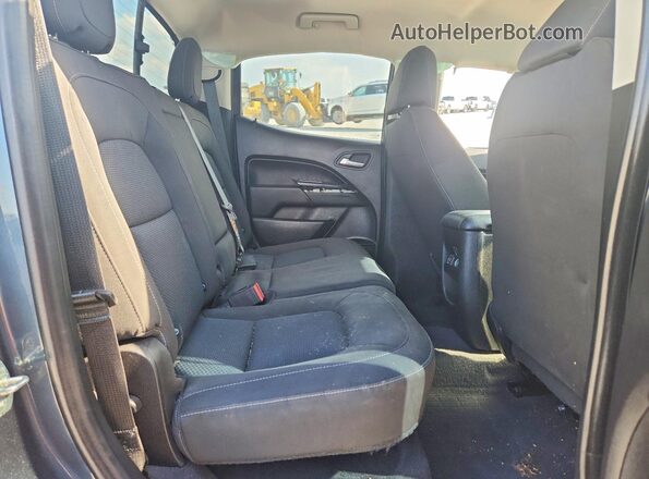 1GCGTCEN6K1119602 2019 CHEVROLET COLORADO Charcoal უკანა სავარძლების ხედი