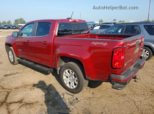 1GCGTCEN7K1203900 2019 CHEVROLET COLORADO Red Задня ліва чверть