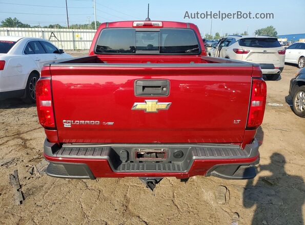 1GCGTCEN7K1203900 2019 CHEVROLET COLORADO Red Вид ззаду