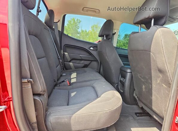 1GCGTCEN7M1260231 2021 CHEVROLET COLORADO Красный Вид задних сидений