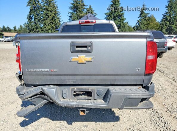 1GCGTCEN8J1123519 2018 CHEVROLET COLORADO Gray უკანა ხედი