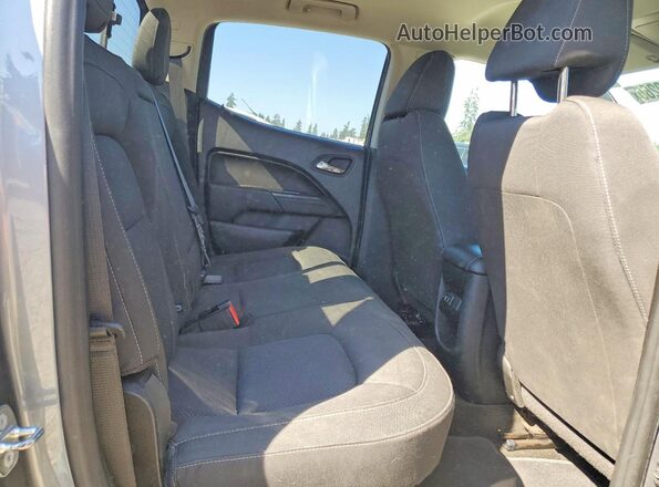 1GCGTCEN8J1123519 2018 CHEVROLET COLORADO Gray უკანა სავარძლების ხედი