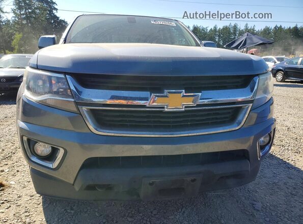 1GCGTCEN8J1123519 2018 CHEVROLET COLORADO Gray წინა ხედი