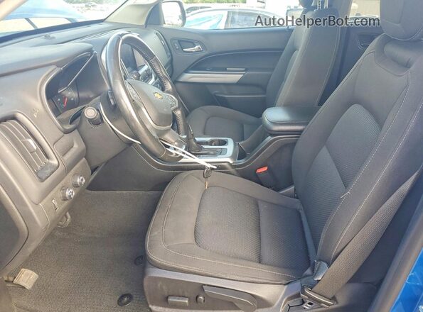 1GCGTCEN8M1169212 2021 CHEVROLET COLORADO Blue Vista interior delantera