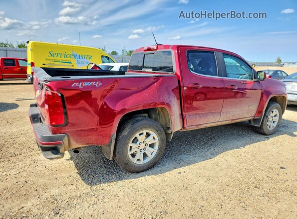 1GCGTCEN9H1242447 2017 CHEVROLET COLORADO Красный Задняя правая четверть