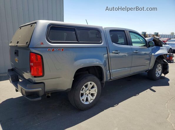 1GCGTCEN9J1289032 2018 CHEVROLET COLORADO Серебряный Задняя правая четверть