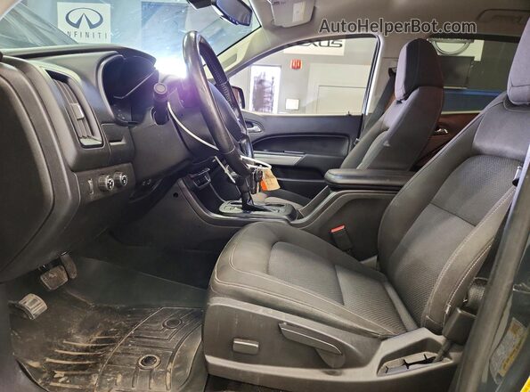 1GCGTCENXJ1200584 2018 CHEVROLET COLORADO Black Front interior view