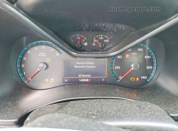 1GCGTCENXK1127217 2019 CHEVROLET COLORADO Черный Вид щитка приборов