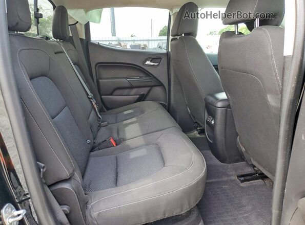 1GCGTCENXK1127217 2019 CHEVROLET COLORADO Черный Вид задних сидений