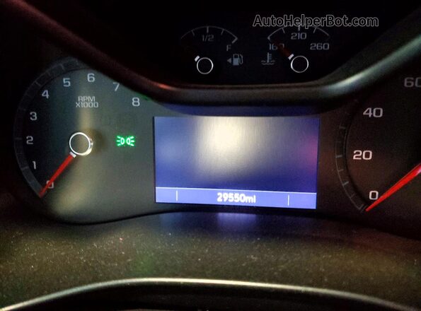 1GCGTCENXL1222541 2020 CHEVROLET COLORADO Gray Widok zestawu wskaźników