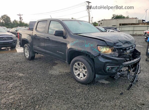 1GCGTCENXM1146501 2021 CHEVROLET COLORADO Black Առջևի աջ