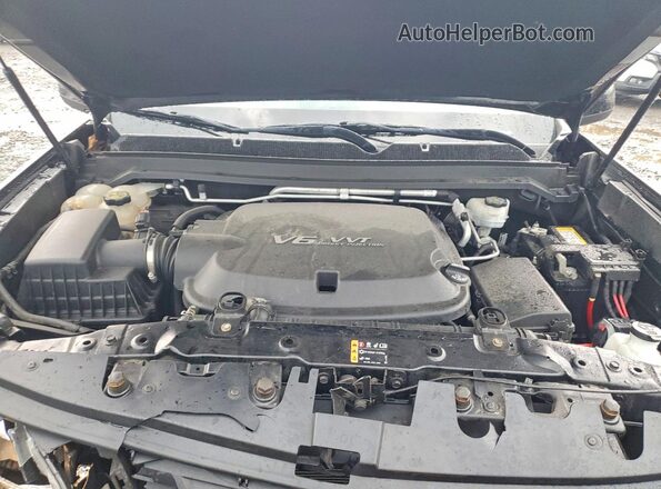1GCGTCENXM1146501 2021 CHEVROLET COLORADO Black Սալոնի հետևի տեսք