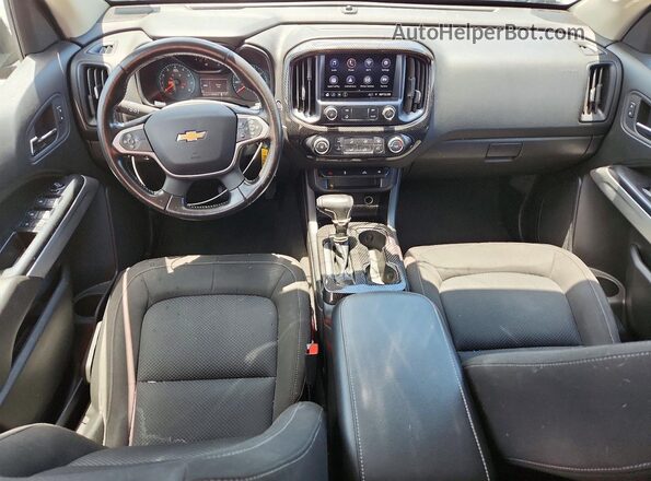 1GCGTCENXM1270025 2021 CHEVROLET COLORADO Черный Вид панели приборов