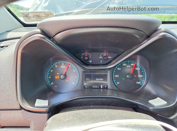 1GCGTCENXM1270025 2021 CHEVROLET COLORADO Черный Вид щитка приборов