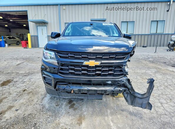 1GCGTCENXM1270025 2021 CHEVROLET COLORADO Черный Вид спереди