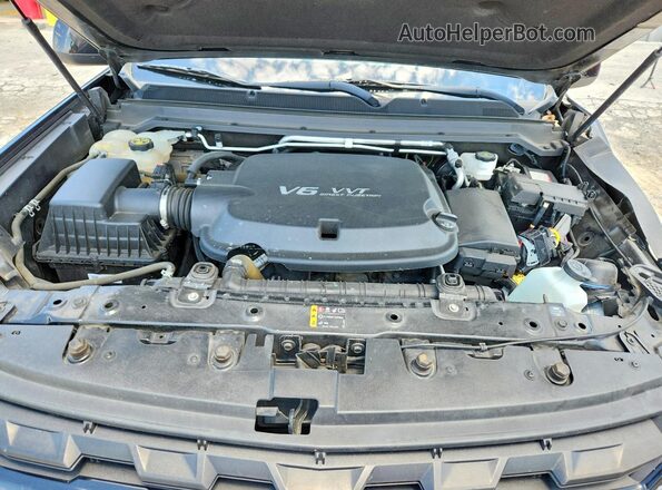 1GCGTCENXM1270025 2021 CHEVROLET COLORADO Черный Вид задней части салона