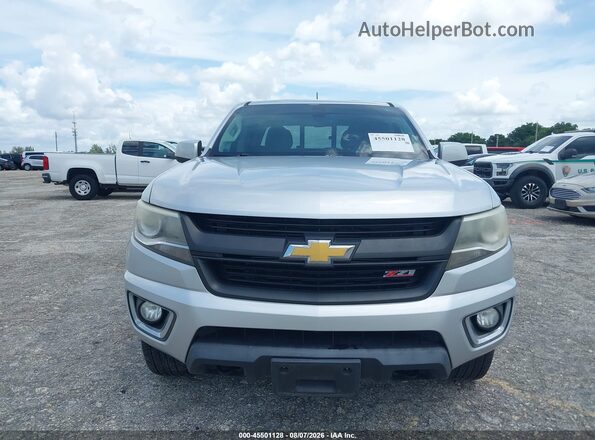 1GCGTDE30G1268812 2016 CHEVROLET COLORADO Silver წინა ხედი