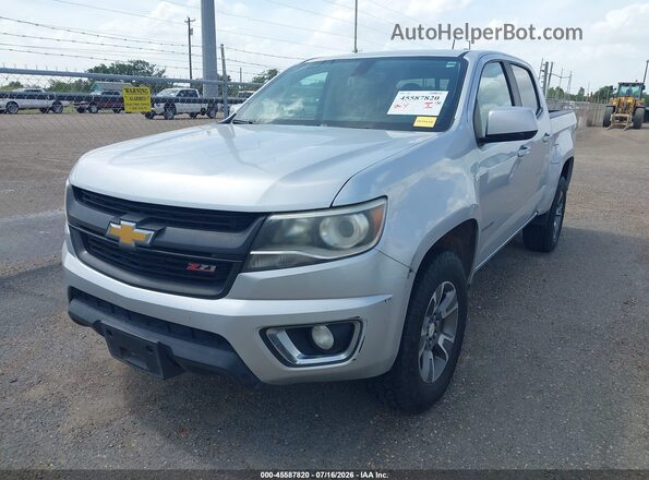 1GCGTDE33G1270845 2016 CHEVROLET COLORADO Gray Front view