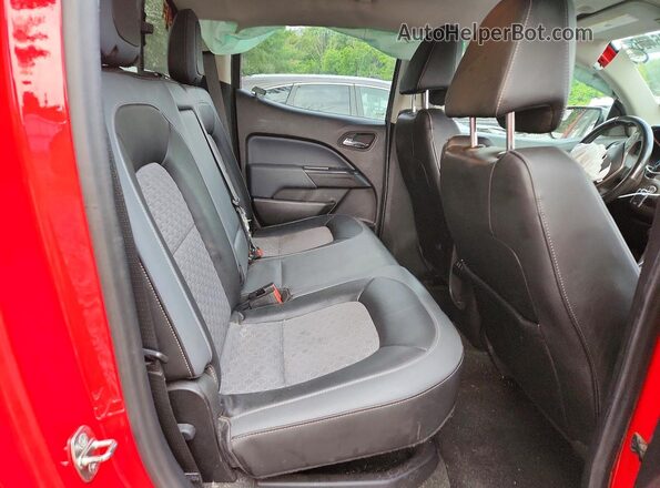 1GCGTDE35G1380733 2016 CHEVROLET COLORADO Красный Вид задних сидений