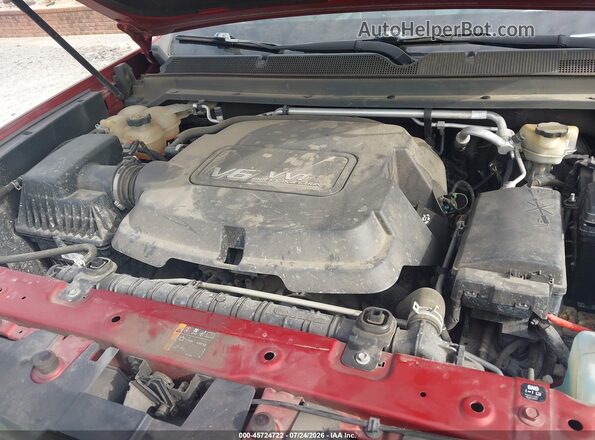 1GCGTDE38G1236397 2016 CHEVROLET COLORADO Red Вид ззаду
