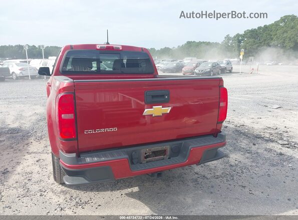 1GCGTDE38G1236397 2016 CHEVROLET COLORADO Red 