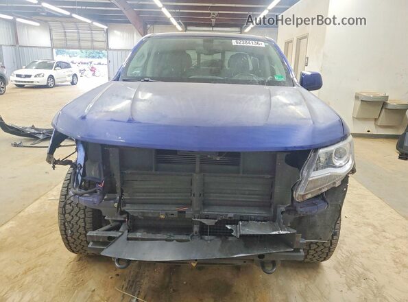 1GCGTDE39G1365183 2016 CHEVROLET COLORADO Blue წინა ხედი