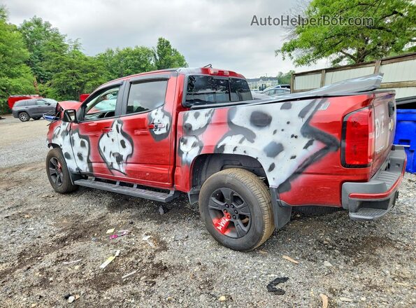 1GCGTDE3XG1147690 2016 CHEVROLET COLORADO Красный Задняя левая четверть