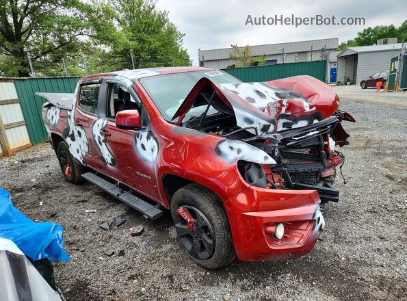 1GCGTDE3XG1147690 2016 CHEVROLET COLORADO Красный Передняя правая четверть