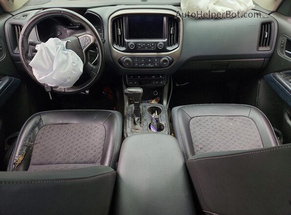 1GCGTDE3XG1147690 2016 CHEVROLET COLORADO Красный Вид панели приборов