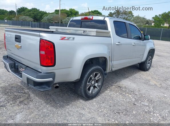 1GCGTDE3XG1269708 2016 CHEVROLET COLORADO Silver Trasero derecho