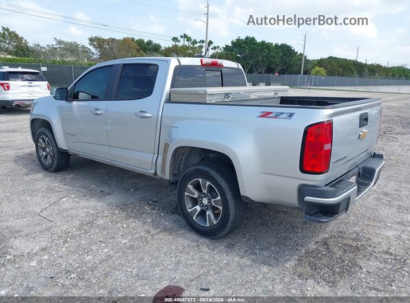 1GCGTDE3XG1269708 2016 CHEVROLET COLORADO Silver Trasero izquierdo