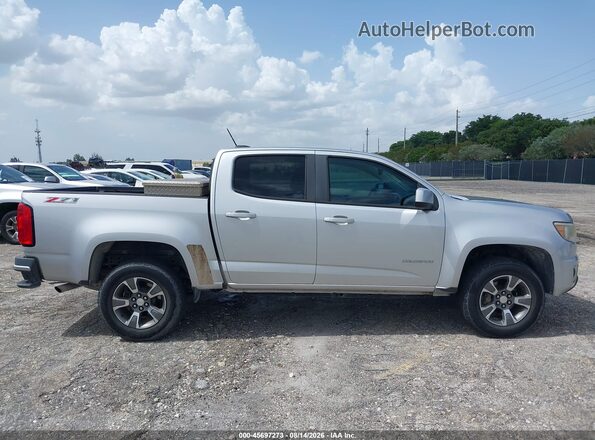 1GCGTDE3XG1269708 2016 CHEVROLET COLORADO Silver Vista interior trasera