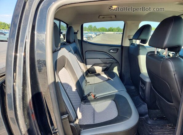 1GCGTDE3XG1343192 2016 CHEVROLET COLORADO Черный Вид задних сидений