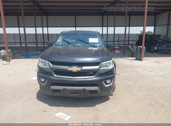 1GCGTDEN0K1351635 2019 CHEVROLET COLORADO Black Вид щитка приладів