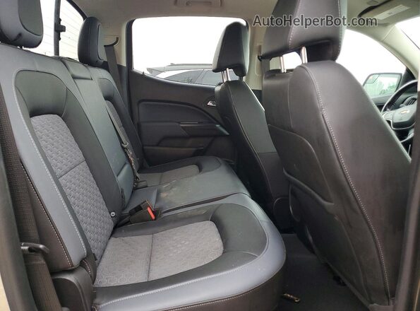 1GCGTDEN0M1218070 2021 CHEVROLET COLORADO Tan უკანა სავარძლების ხედი