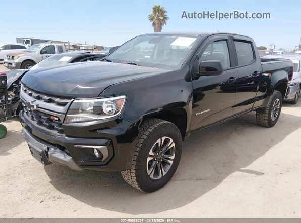 1GCGTDEN0N1177103 2022 CHEVROLET COLORADO Black Передня ліва чверть