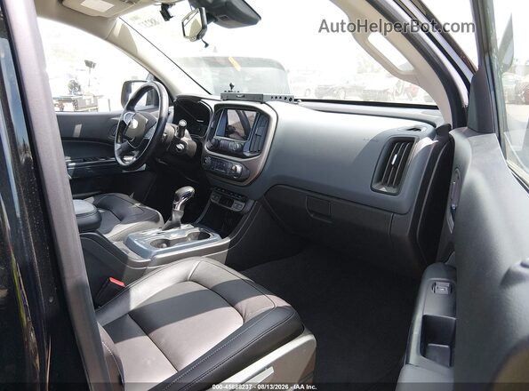 1GCGTDEN0N1177103 2022 CHEVROLET COLORADO Black Вид салону спереду